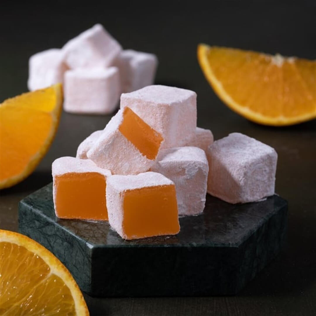 Turkish Delight with Orange, Rose, Mastic