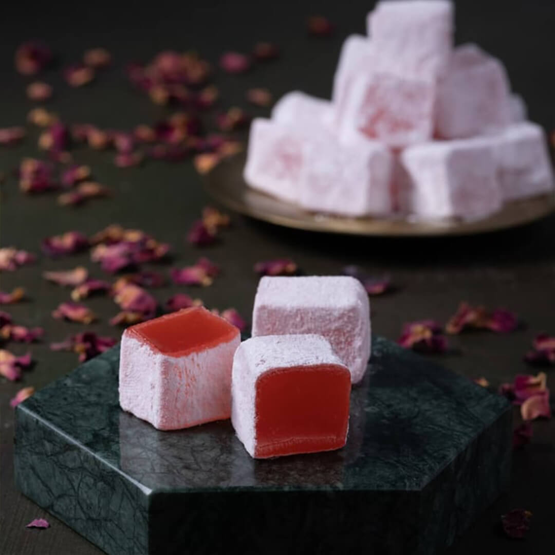 Turkish Delight with Orange, Rose, Mastic