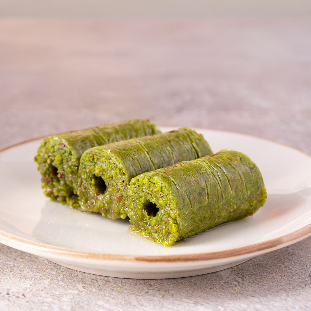Pistachio Wrap Baklava