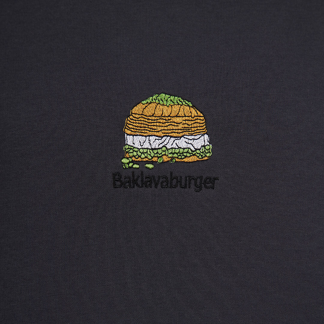 Burger Baklava Design Sweatshirt