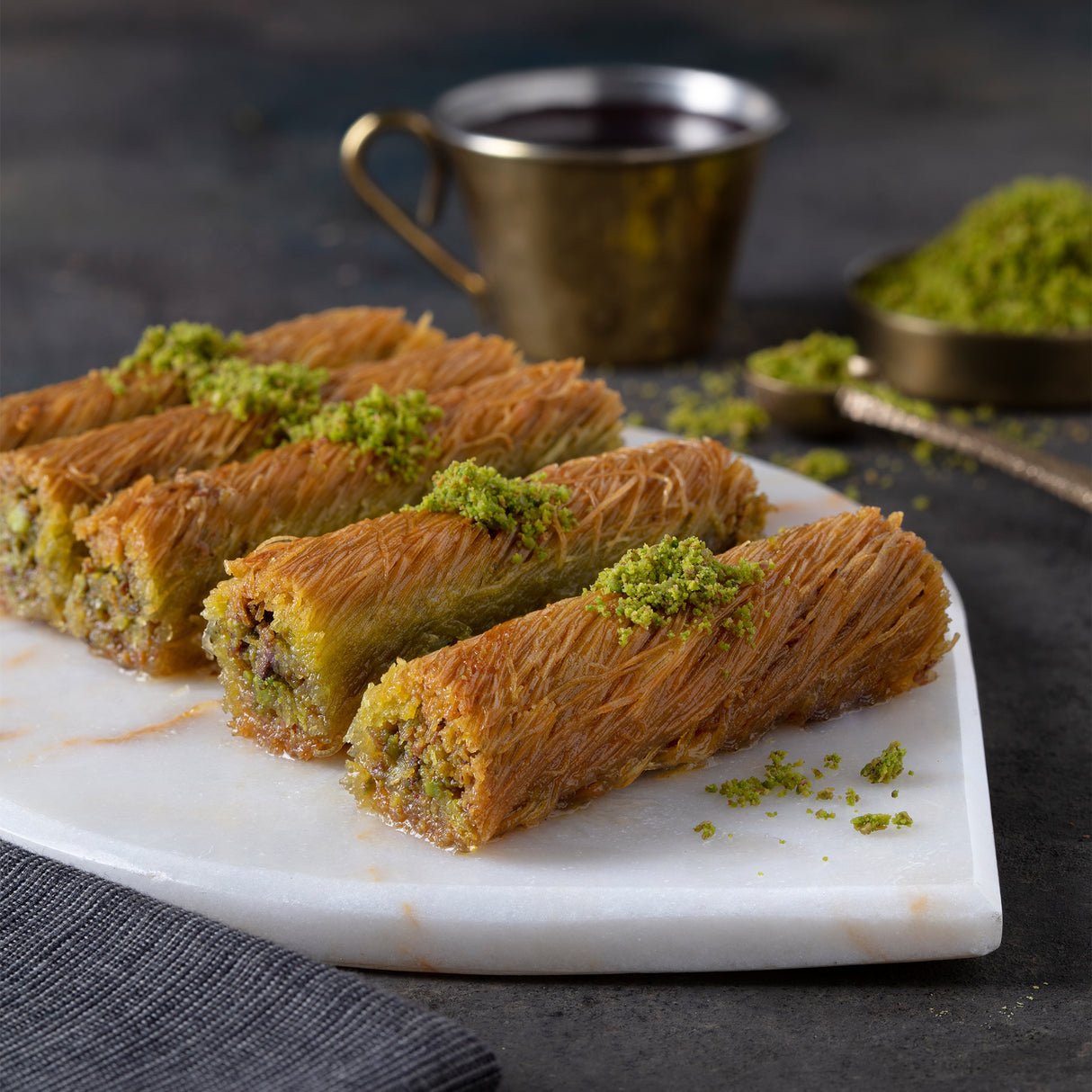 Burma Kadayıf with Pistachio