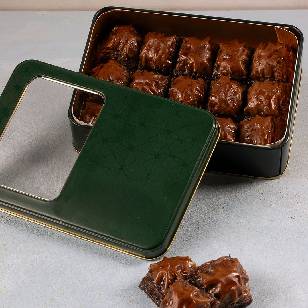 Chocolate Baklava with Gift Box