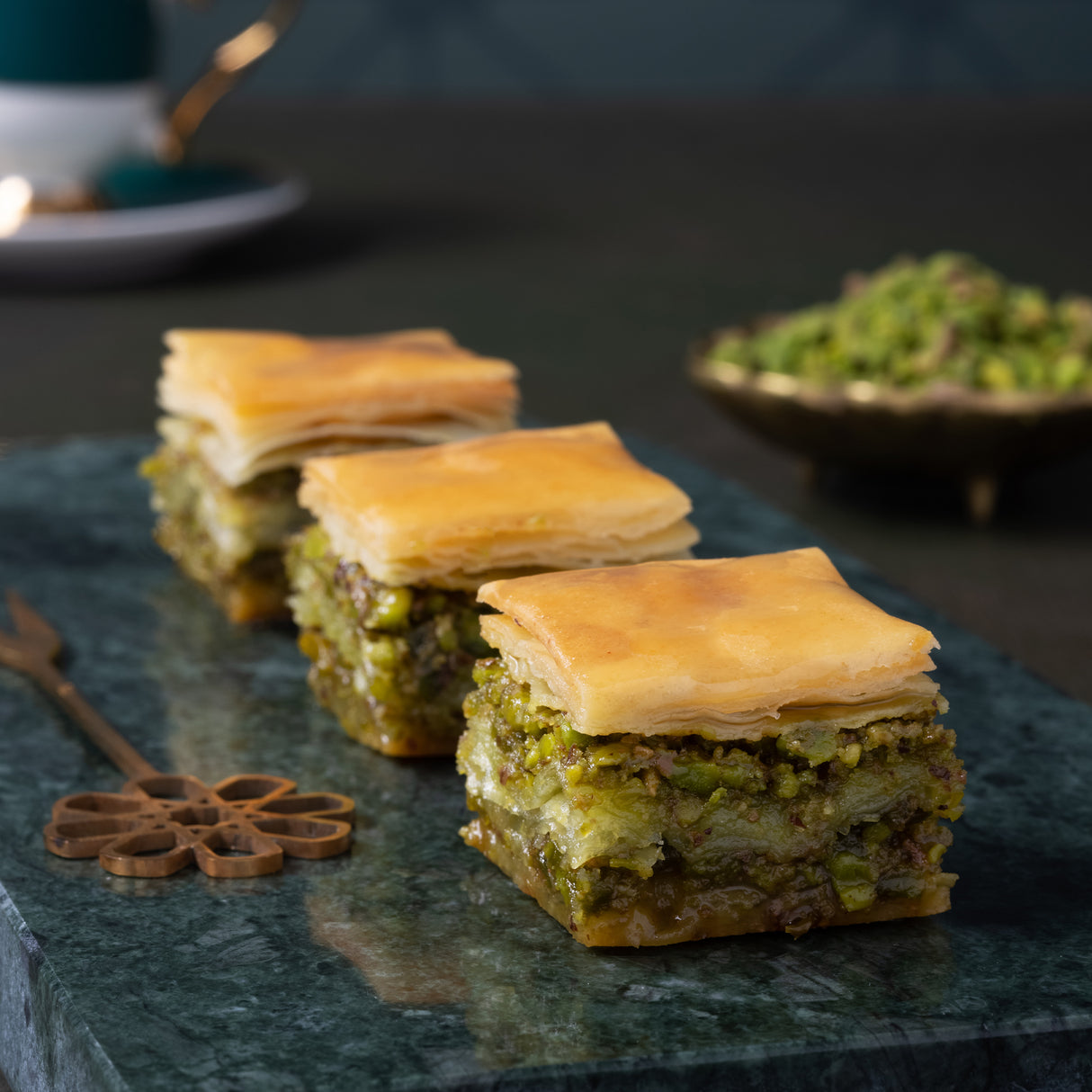Gluten Free Baklava with Pistachio