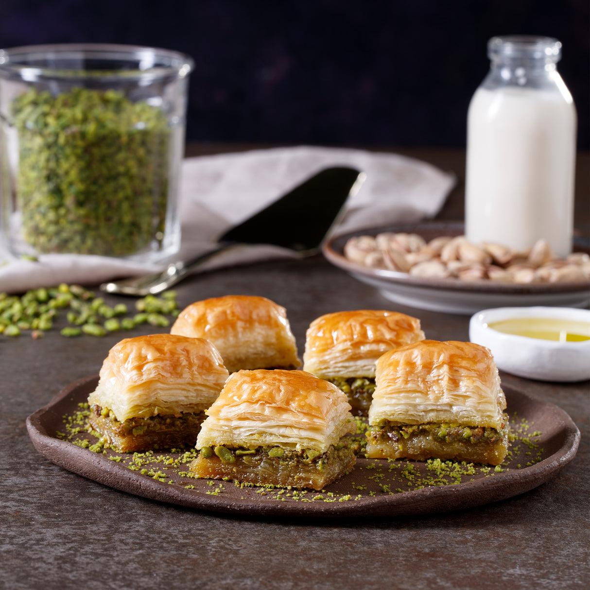 Pistachio Vegan Baklava