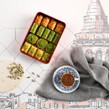 Turkish Assorted Baklava with Gift Metal Box