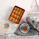 Pistachio Baklava with Gift Metal Box