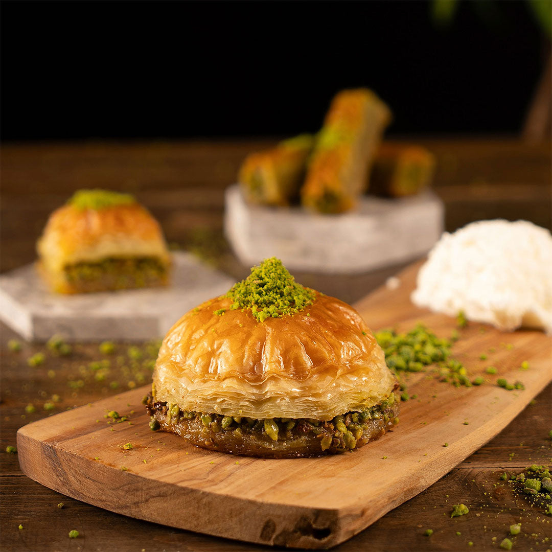 Pistachio Baklava Burger