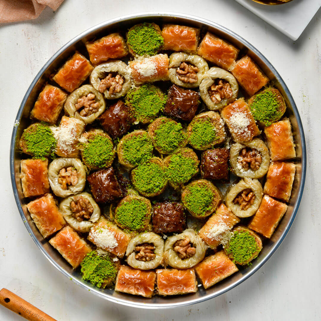 Premium Walnut Baklava Special Tray