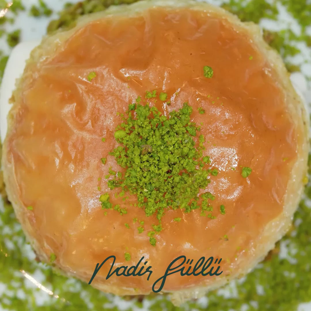 Pistachio Baklava Burger